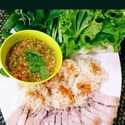 เมี่ยงสามชั้นต้ม