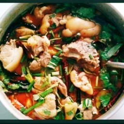 ต้มแซ่บหมู