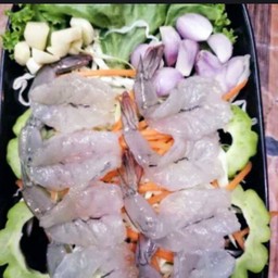 กุ้งแช่น้ำปลา