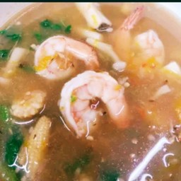 แกงเลียงกุ้งสด