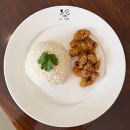 ข้าวหมูทอด