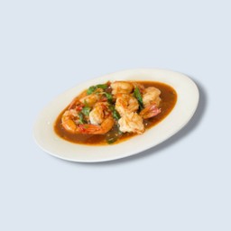 กุ้งผัดพริกเผา