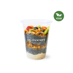 Vegan Chia Pudding Berry Peanut