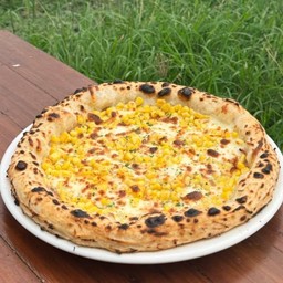 K-Corn Pizza