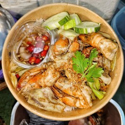 ข้าวกระหล่ำปีกุ้งล้วน