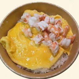 ข้าวไข่ข้นกุ้ง