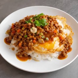 ข้าวหน้าไข่ระเบิด