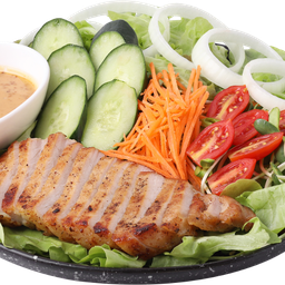 สลัดหมูย่าง
