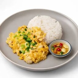 ข้าวหน้าไข่ขยี้