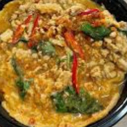 ข้าวไข่ข้นห่อหมกหมูสับ