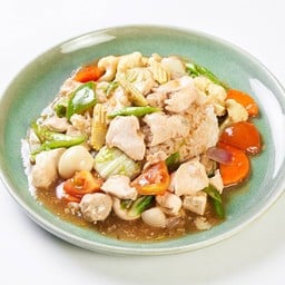 Topping Steamed Rice