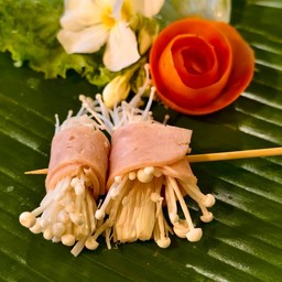 แฮมพันเห็ดเข็มทอง