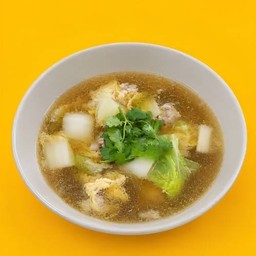 แกงจืดไข่น้ำหมูเด้ง