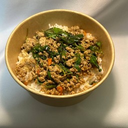 ข้าวกะเพราหมูสับ