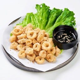 ปลาหมึกทอดกรอบ