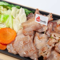 หมูกระทะ Size M  (ย่างให้พร้อมทาน)