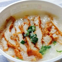 โจ๊กไก่ทอด