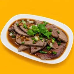 ตับหมูผัดกระเทียม (กับข้าว)