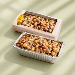 Macadamia Toffee Cake Loaf