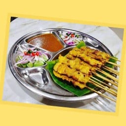 หมูสะเต๊ะ_เจ๊โญ/ข้าวบ้านเจ๊โญ