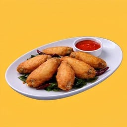 ปีกไก่ทอดสมุนไพร 5 ชิ้น