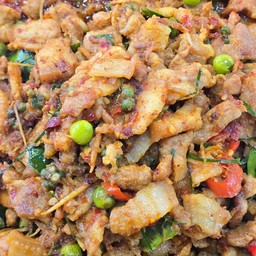 ผัดเผ็ดหมู