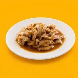 หมูหมักผัดกระเทียม ( กับข้าว)