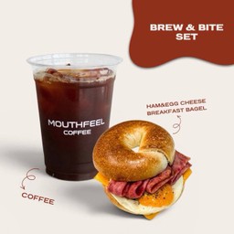 Sip & brunch bagel 1