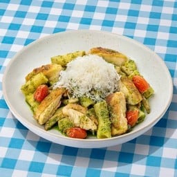 ริกาโตนี่เพสโต้ไก่ย่าง / กุ้ง