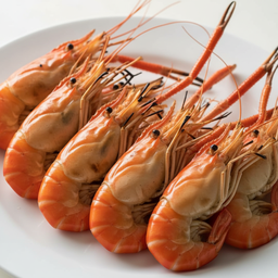 กุ้งก้ามกราม L (ครึ่งกิโล)