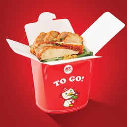 บะหมี่หยกเป็ด+หมูแดง แห้ง TO GO