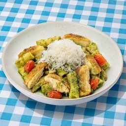 ริกาโตนี่เพสโต้ไก่ย่าง / กุ้ง