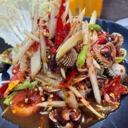 ร้านส้มตำปากเปิด