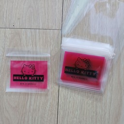 ถุงซิป HelloKitty ขนาด7คูณ7cm. จำนวน10ใบ (สต้อก3)