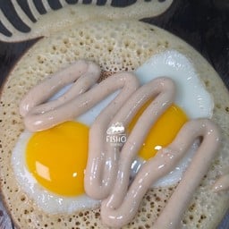ไข่นกดาว (2 ฟอง) ซอสทรัฟเฟิล