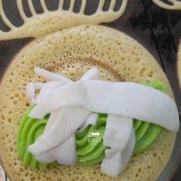 สังขยาใบเตย มะพร้าว