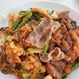 สุกี้หมูนุ่ม + หมูสามชั้นหมาล่า