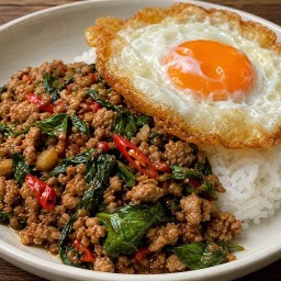 กระเพราสารพัดฟรีไข่&ยำแซ่บ