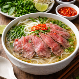 เฝอเนื้อสไลด์