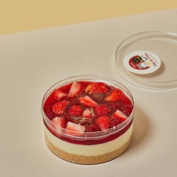 #Strawberry Cheese Pie