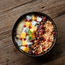 Granola + Yogurt + Fruit Parfait