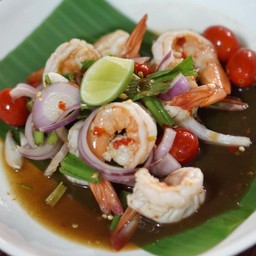 ยำกุ้งสุก