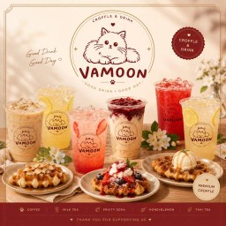 VAMOON - Croffle coffee