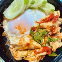 กะเพราแซ่บ @ครัวรามคำแหง24/3