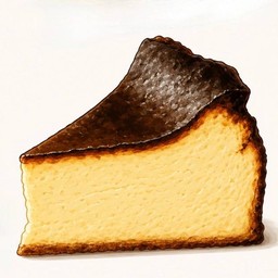 Basque cheese cake
