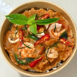 ข้าวไข่ข้นห่อหมกทะเล ข้่าวไข่ข้นหน้าล้น