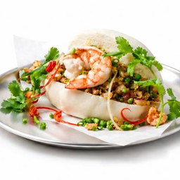 Spicy Larb Prawn BAO