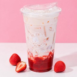 นมสดสตอเบอร์รี่