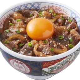ข้าวหน้าเนื้อกิวด้ง