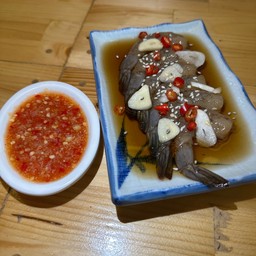 กุ้งดอง มีสาหร่ายให้